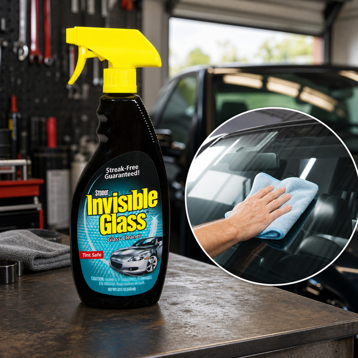 Premium Streak Free Glass Clea - огляд і ціна Glass Cleaner Streak