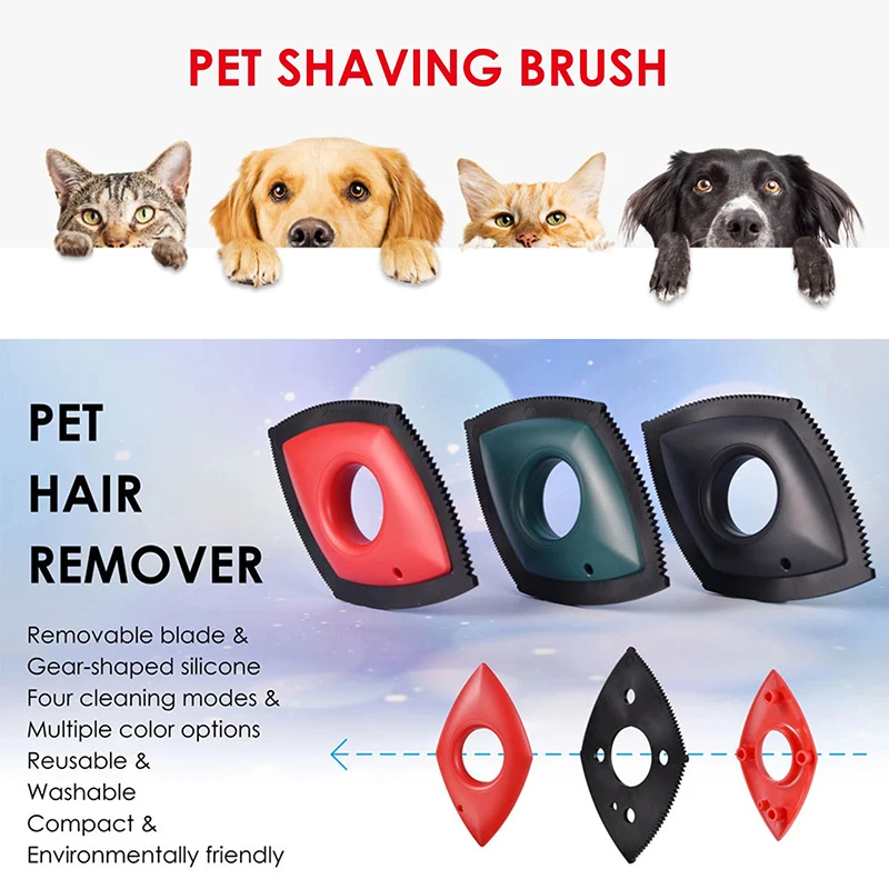 4 Modes Pet Hair Remover Comb  - огляд і ціна Seat Cleaner Fabric