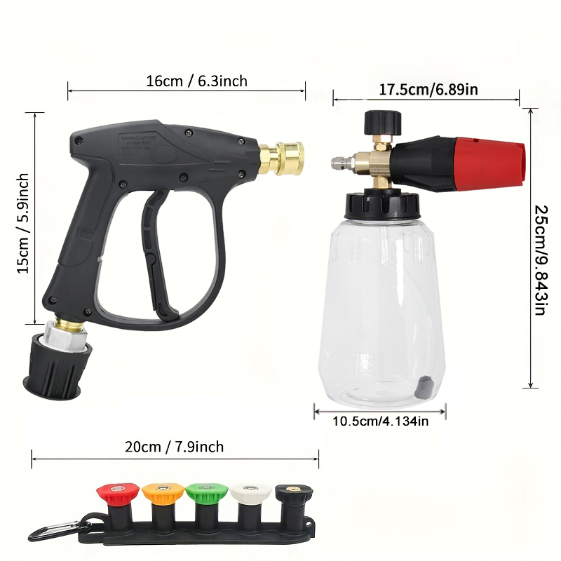 Karcher Compatible Snow Foam L - огляд і ціна Pressure Washer Foam Gun