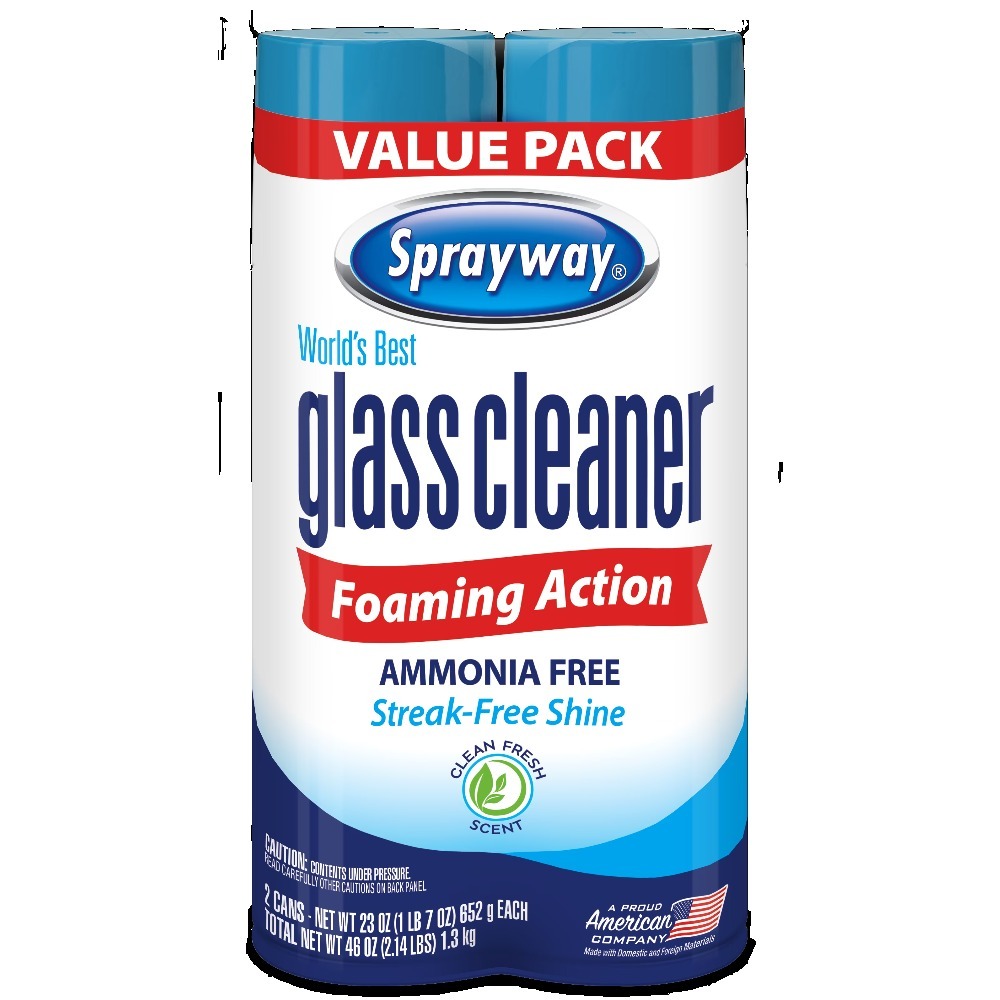 Glass Cleaner Foaming Aerosol  - огляд і ціна Glass Cleaner Streak