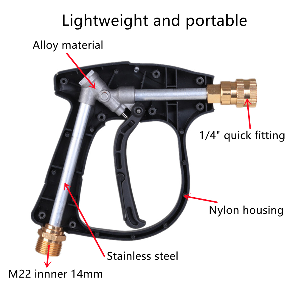 High Pressure Washer Gun+Snow  - огляд і ціна Pressure Washer Foam Gun