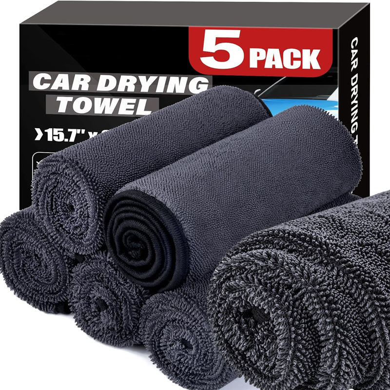 1/5pcs Heavy-Duty Car Towel 12 - огляд і ціна Microfiber Towel Detailing