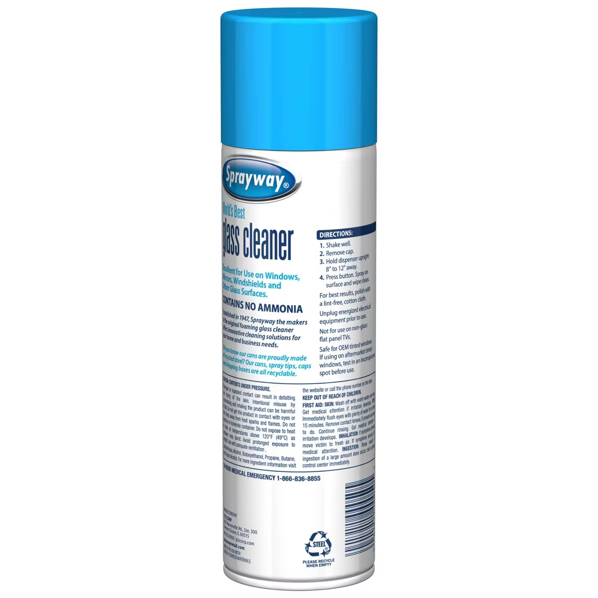 Glass Cleaner Ammonia Free Aer - огляд і ціна Glass Cleaner Streak